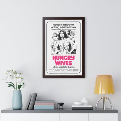 HUNGRY WIVES (SEASON OF THE WITCH) 1973 - Framed Movie Poster-The Sticker Space