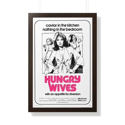 HUNGRY WIVES (SEASON OF THE WITCH) 1973 - Framed Movie Poster - The Sticker Space