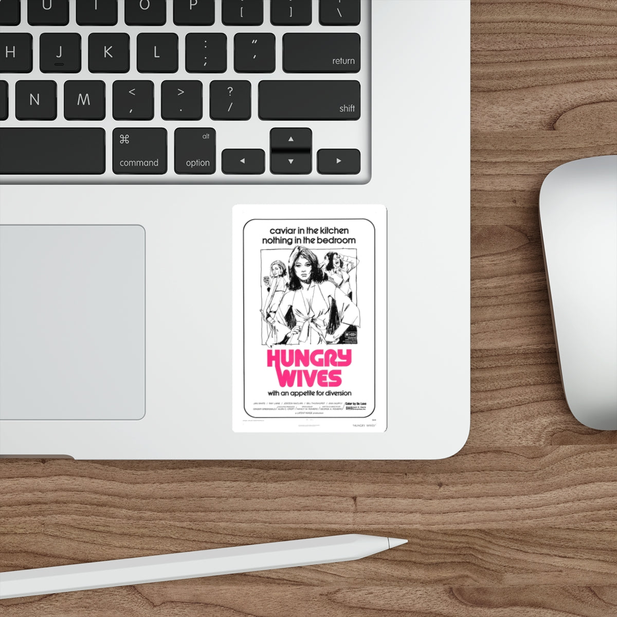 HUNGRY WIVES (SEASON OF THE WITCH) 1973 Movie Poster STICKER Vinyl Die-Cut Decal-The Sticker Space