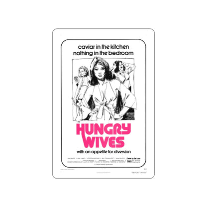 HUNGRY WIVES (SEASON OF THE WITCH) 1973 Movie Poster STICKER Vinyl Die-Cut Decal-3 Inch-The Sticker Space