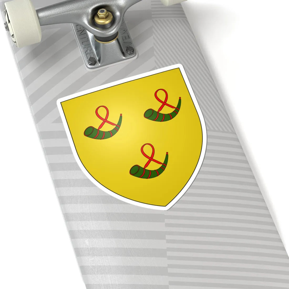 Hunter of Hunterston arms (Scotland) (Coat of Arms) STICKER Vinyl Kiss-Cut Decal - The Sticker Space