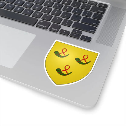 Hunter of Hunterston arms (Scotland) (Coat of Arms) STICKER Vinyl Kiss-Cut Decal - The Sticker Space