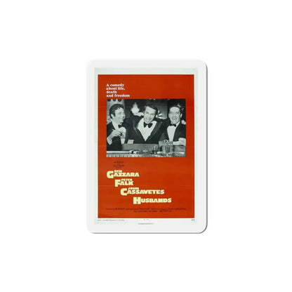 Husbands 1970 Movie Poster Refrigerator Magnet 5 Inch - The Sticker Space