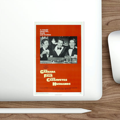Husbands 1970 Movie Poster STICKER Vinyl Die-Cut Decal-The Sticker Space
