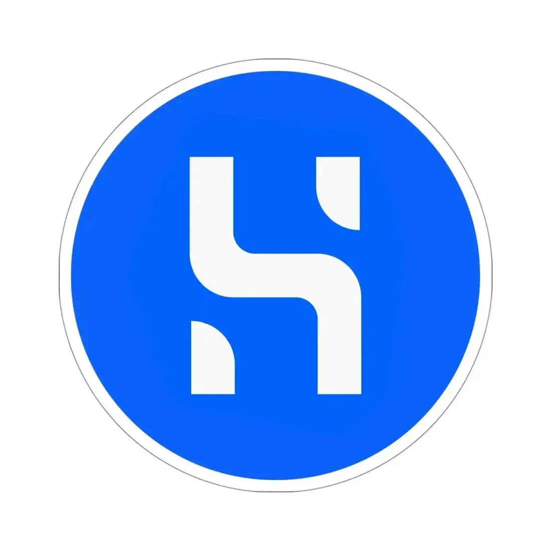 HUSD HUSD (Cryptocurrency) STICKER Vinyl Die-Cut Decal 4 Inch - The Sticker Space