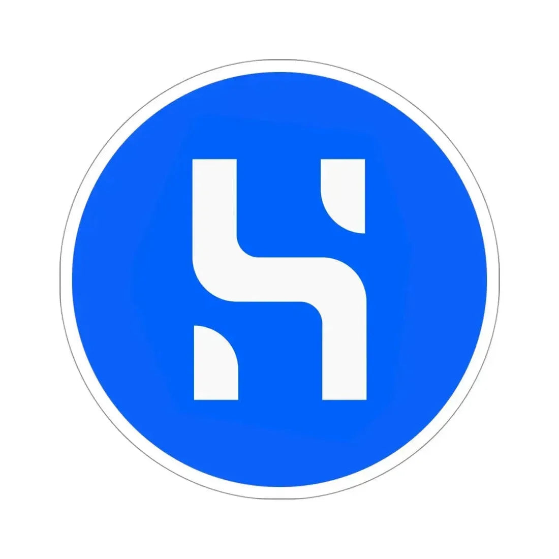 HUSD HUSD (Cryptocurrency) STICKER Vinyl Die-Cut Decal 4 Inch - The Sticker Space