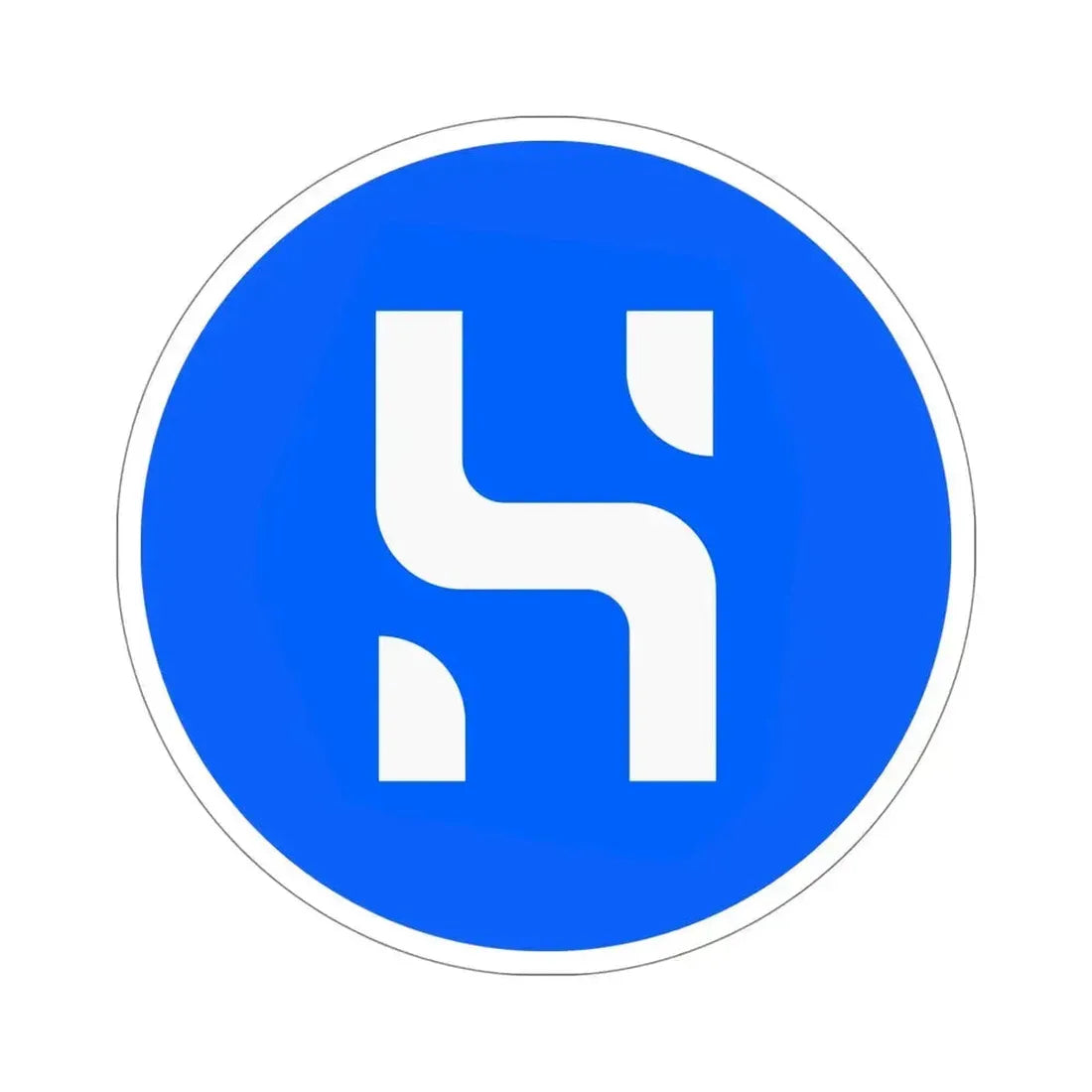 HUSD HUSD (Cryptocurrency) STICKER Vinyl Die-Cut Decal 5 Inch - The Sticker Space