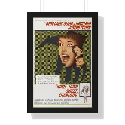 HUSH... HUSH SWEET CHARLOTTE 1964 - Framed Movie Poster - The Sticker Space