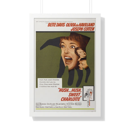 HUSH... HUSH SWEET CHARLOTTE 1964 - Framed Movie Poster-20" x 30"-The Sticker Space