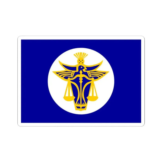 Hutt River Flag (Australia) STICKER Vinyl Kiss-Cut Decal 2 Inch White - The Sticker Space