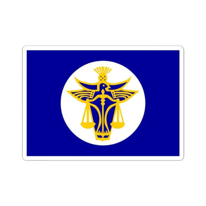 Hutt River Flag (Australia) STICKER Vinyl Kiss-Cut Decal 3 Inch White - The Sticker Space