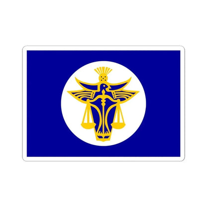 Hutt River Flag (Australia) STICKER Vinyl Kiss-Cut Decal 6 Inch White - The Sticker Space