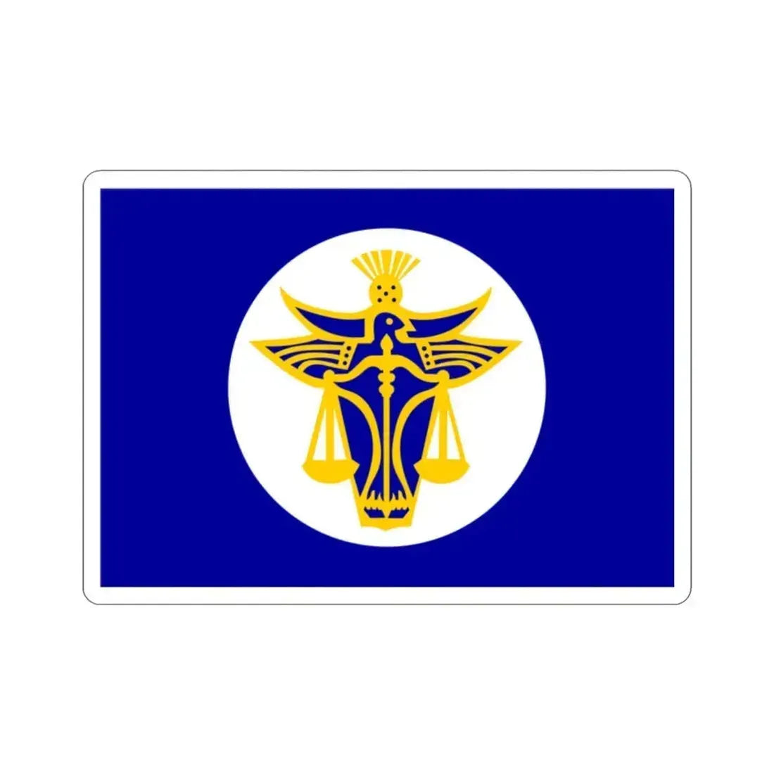 Hutt River Flag STICKER Vinyl Die-Cut Decal 2 Inch - The Sticker Space