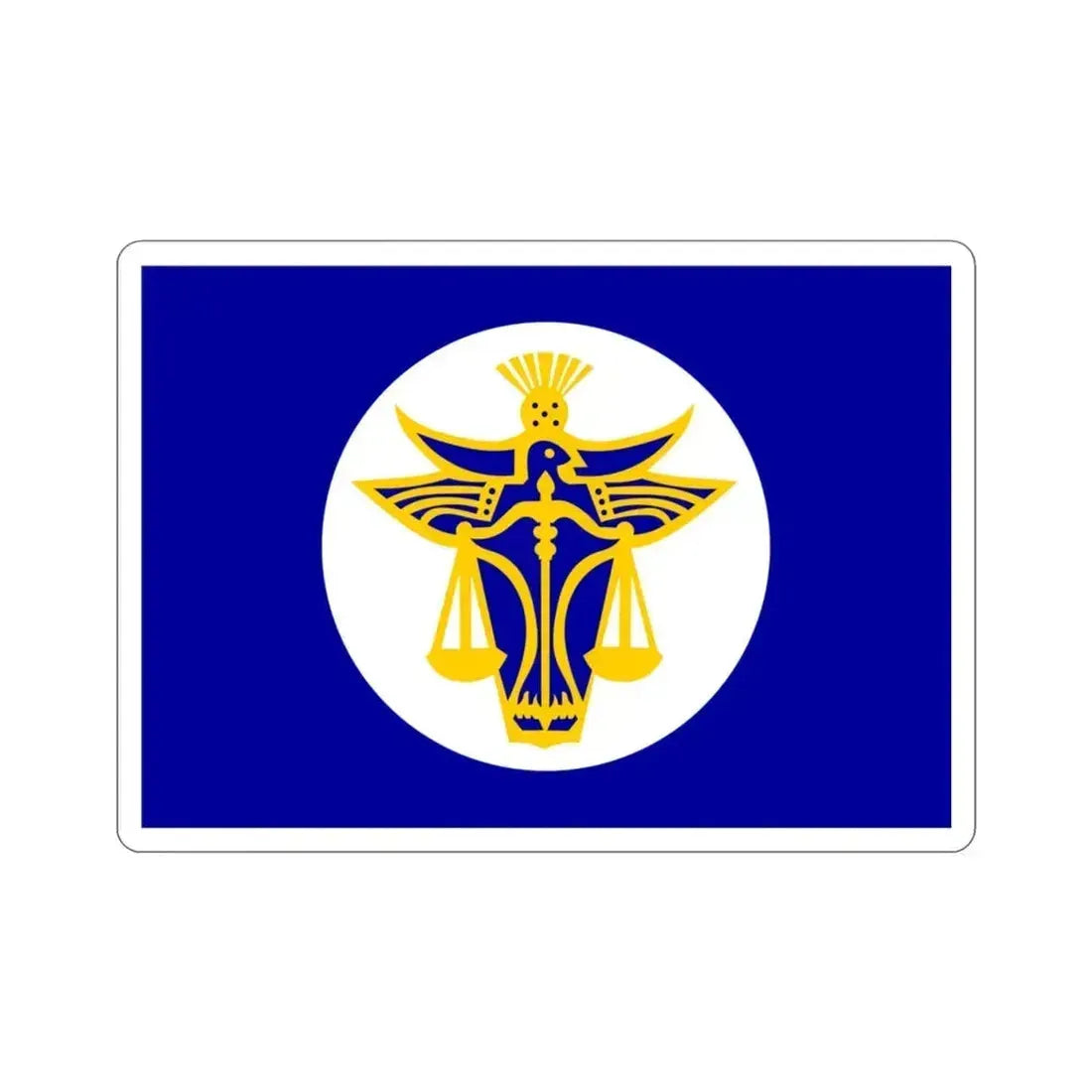 Hutt River Flag STICKER Vinyl Die-Cut Decal 3 Inch - The Sticker Space