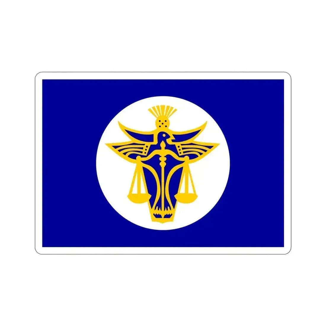 Hutt River Flag STICKER Vinyl Die-Cut Decal 4 Inch - The Sticker Space