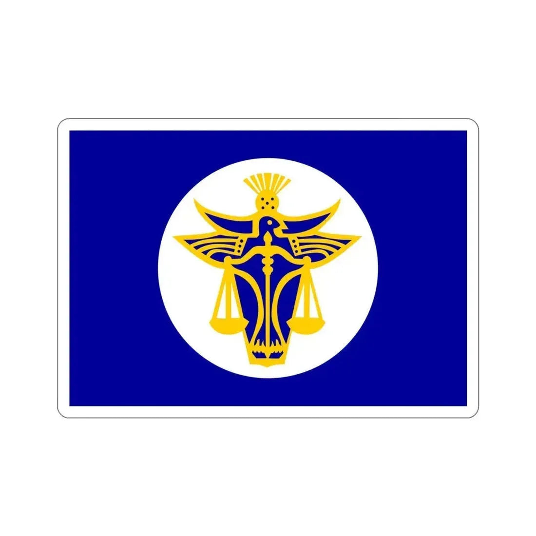 Hutt River Flag STICKER Vinyl Die-Cut Decal 5 Inch - The Sticker Space