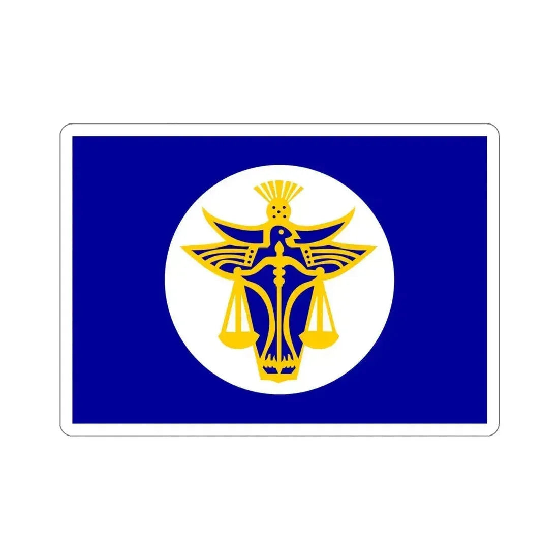 Hutt River Flag STICKER Vinyl Die-Cut Decal 6 Inch - The Sticker Space