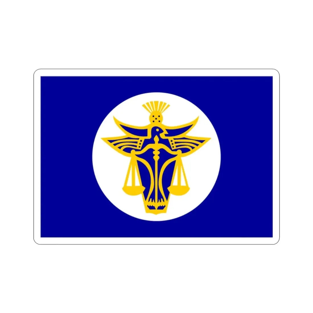 Hutt River Flag STICKER Vinyl Die-Cut Decal - The Sticker Space