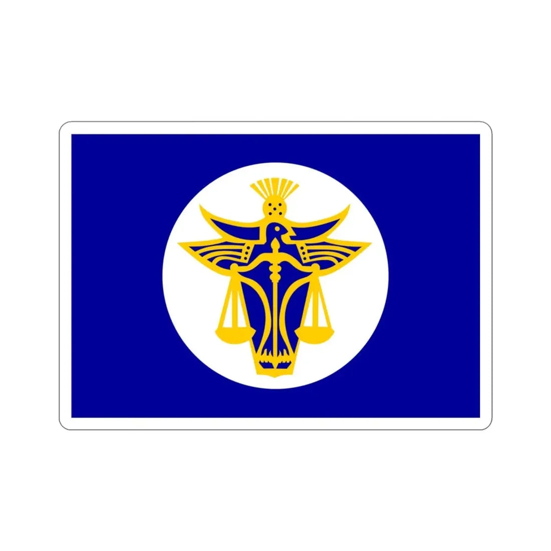 Hutt River Flag STICKER Vinyl Die-Cut Decal - The Sticker Space