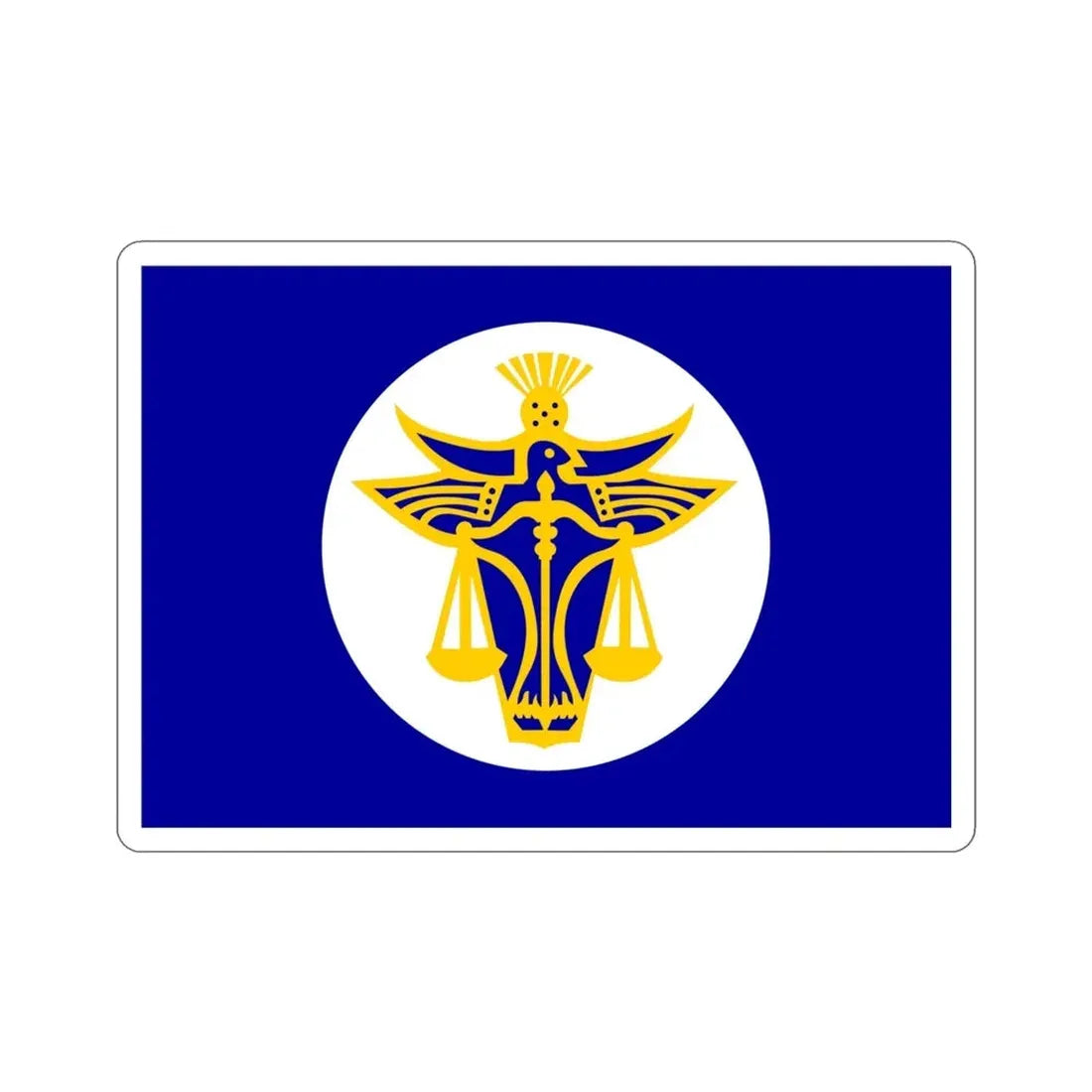 Hutt River Flag STICKER Vinyl Die-Cut Decal - The Sticker Space