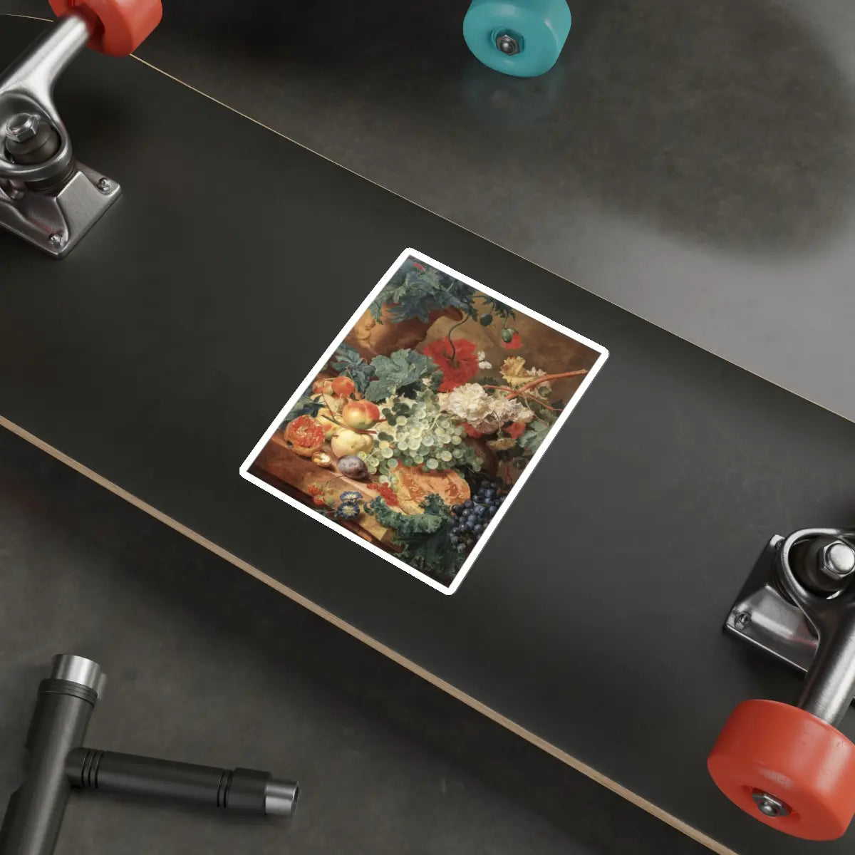 SKU:13856543414398565122 Sticker types:White Shape:Die-Cut Sizes:5" × 5"