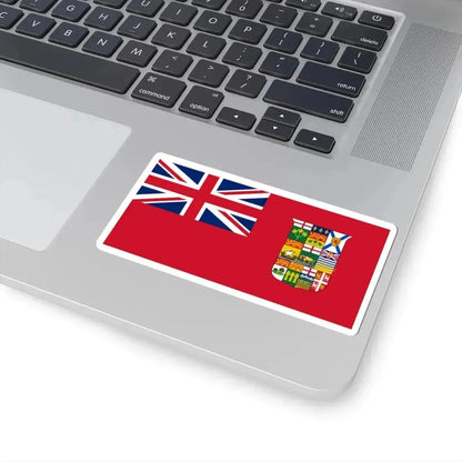 Hypothetical Current Canadian Red Ensign (Canada) STICKER Vinyl Kiss-Cut Decal - The Sticker Space
