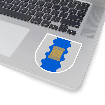 Hyrynsalmi.vaakuna (Finland) (Coat of Arms) STICKER Vinyl Kiss-Cut Decal - The Sticker Space