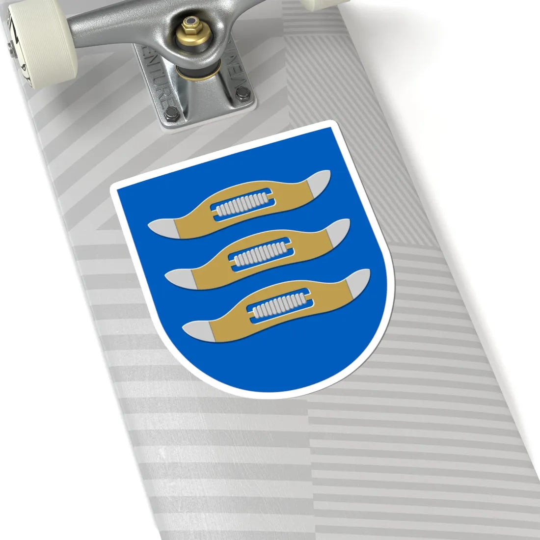 Hyvinkaa.vaakuna (Finland) (Coat of Arms) STICKER Vinyl Kiss-Cut Decal - The Sticker Space