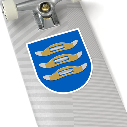 Hyvinkaa.vaakuna (Finland) (Coat of Arms) STICKER Vinyl Kiss-Cut Decal - The Sticker Space