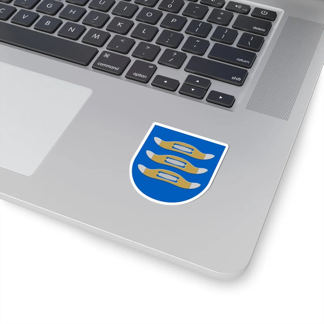 Hyvinkaa.vaakuna (Finland) (Coat of Arms) STICKER Vinyl Kiss-Cut Decal - The Sticker Space