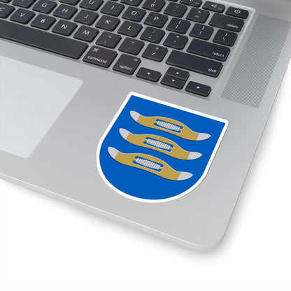 Hyvinkaa.vaakuna (Finland) (Coat of Arms) STICKER Vinyl Kiss-Cut Decal - The Sticker Space
