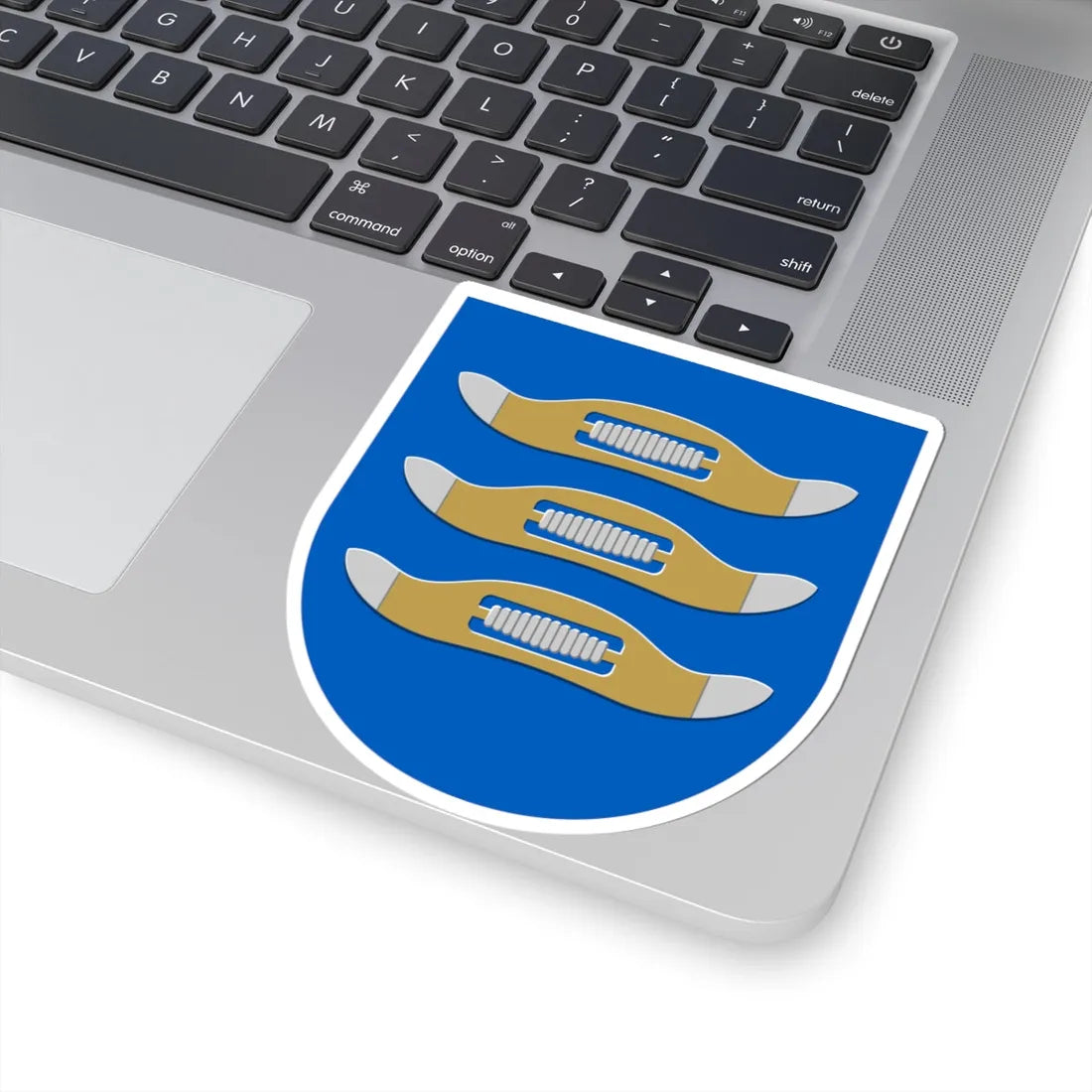 Hyvinkaa.vaakuna (Finland) (Coat of Arms) STICKER Vinyl Kiss-Cut Decal - The Sticker Space
