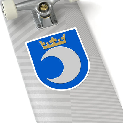 Hyvinkään mlk.vaakuna (Finland) (Coat of Arms) STICKER Vinyl Kiss-Cut Decal - The Sticker Space