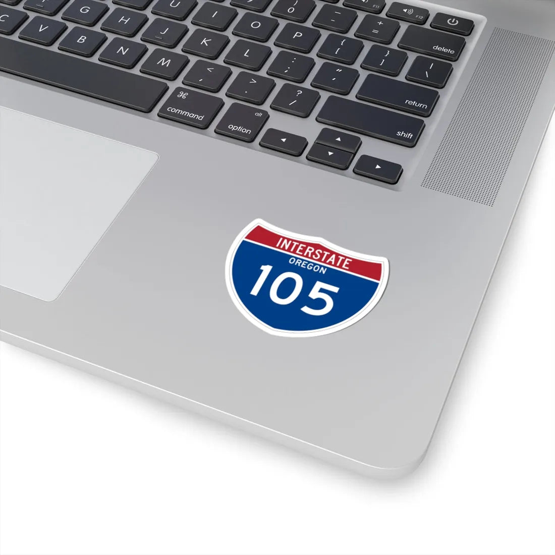 I-105 OR Metric (Oregon) (Road Sign) STICKER Vinyl Kiss-Cut Decal - The Sticker Space