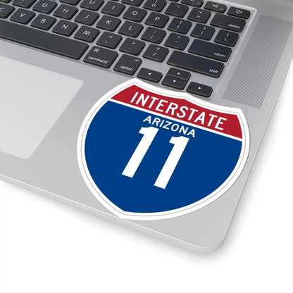 I-11 AZ (Arizona) (Road Sign) STICKER Vinyl Kiss-Cut Decal - The Sticker Space