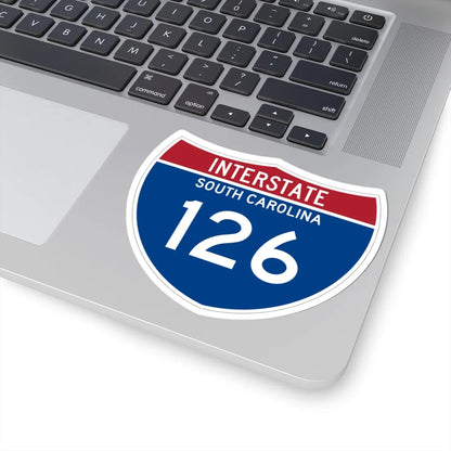 I-126 SC Metric (South Carolina) (Road Sign) STICKER Vinyl Kiss-Cut Decal - The Sticker Space