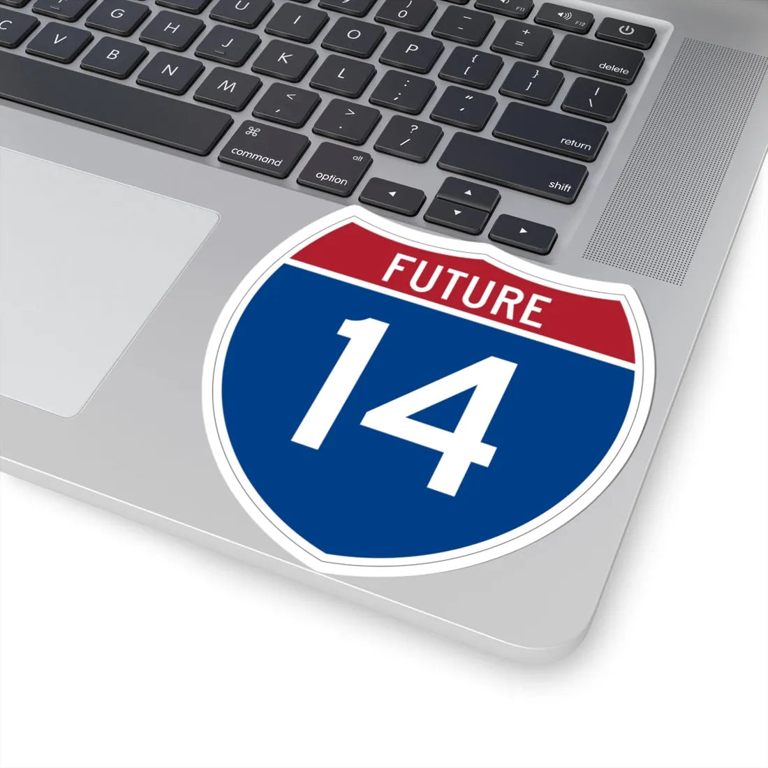 I-14 Future (Louisiana) (Road Sign) STICKER Vinyl Kiss-Cut Decal - The Sticker Space