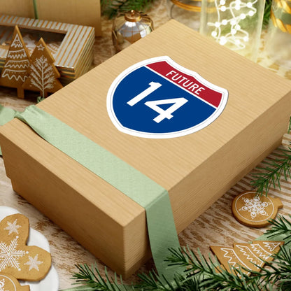 I-14 Future (Mississippi) (Road Sign) STICKER Vinyl Kiss-Cut Decal - The Sticker Space