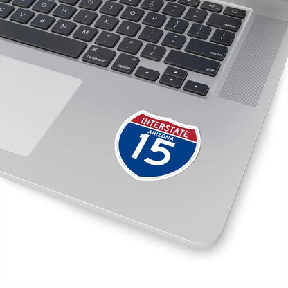 I-15 AZ (Arizona) (Road Sign) STICKER Vinyl Kiss-Cut Decal - The Sticker Space