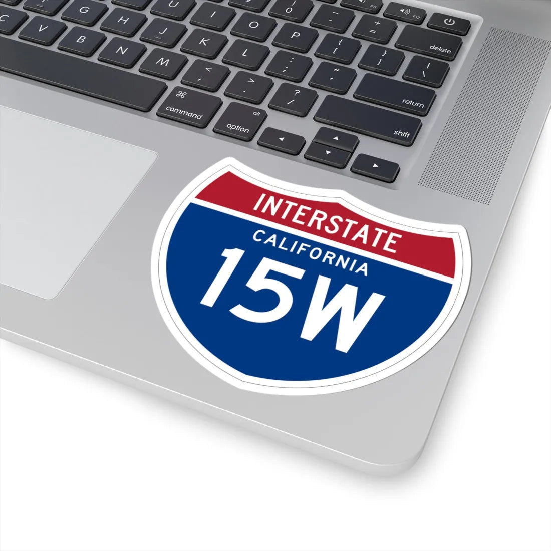 I-15W CA (California) (Road Sign) STICKER Vinyl Kiss-Cut Decal - The Sticker Space