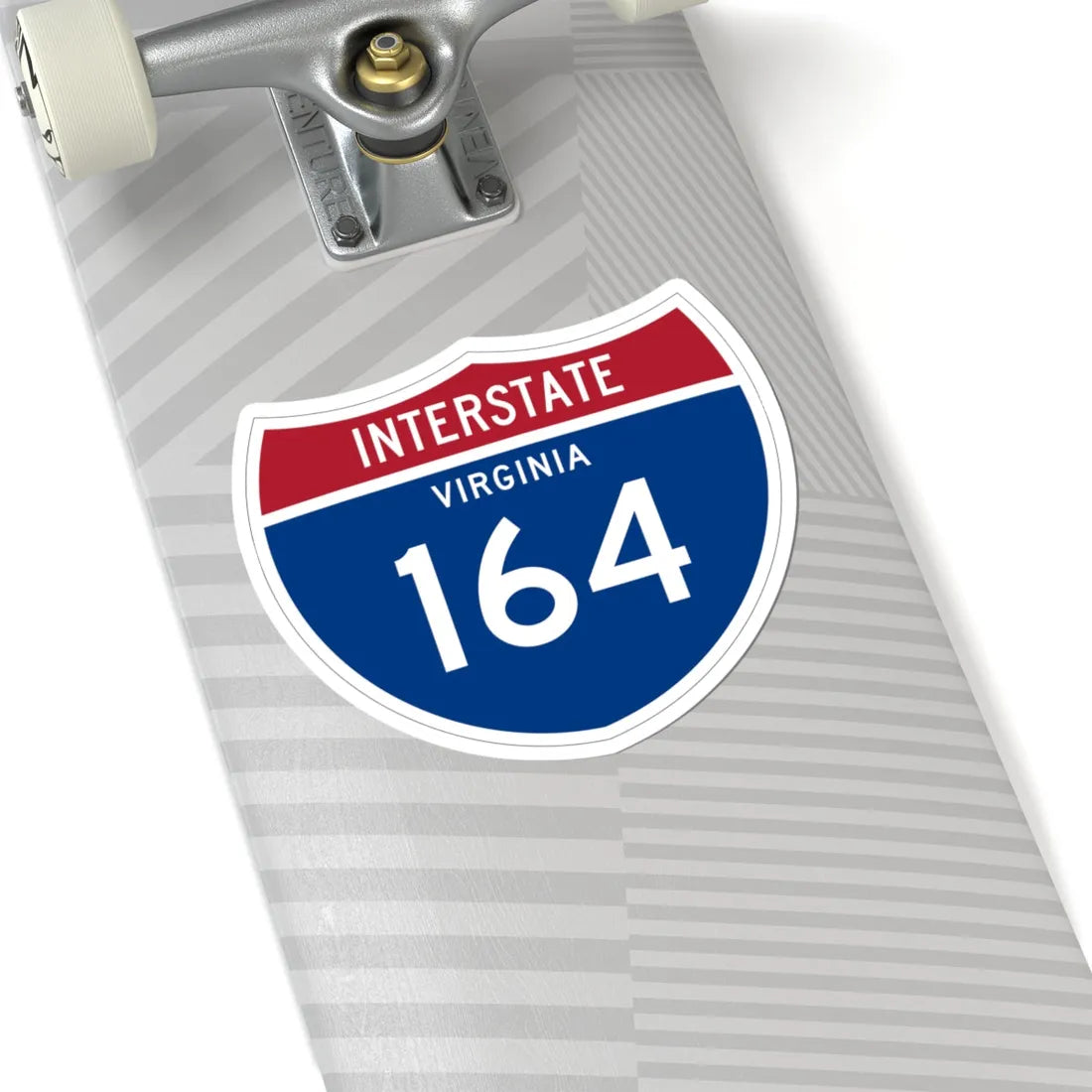 I-164 VA 1961 (Virginia) (Road Sign) STICKER Vinyl Kiss-Cut Decal - The Sticker Space