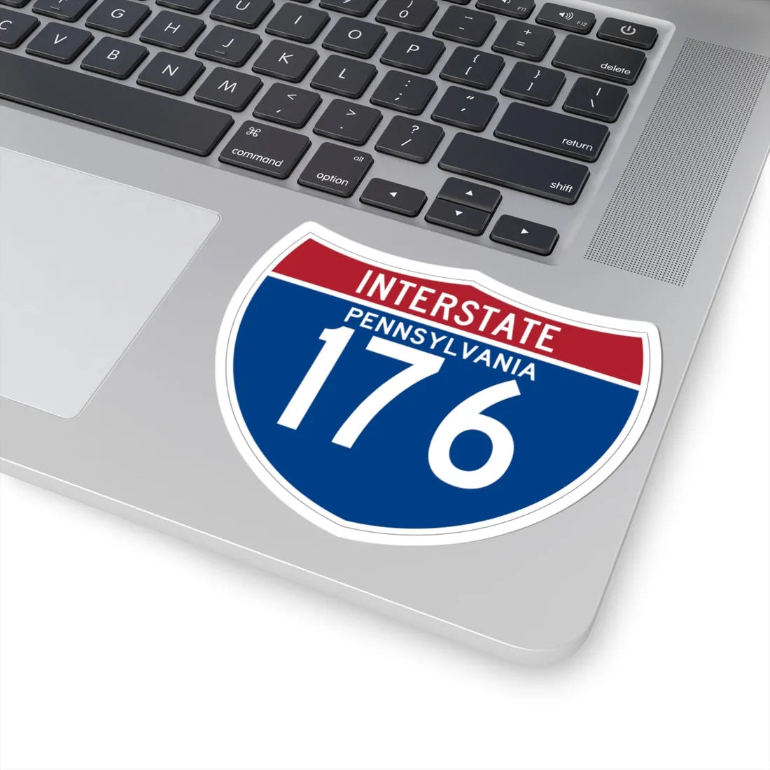 I-176 PA (Pennsylvania) (Road Sign) STICKER Vinyl Kiss-Cut Decal - The Sticker Space