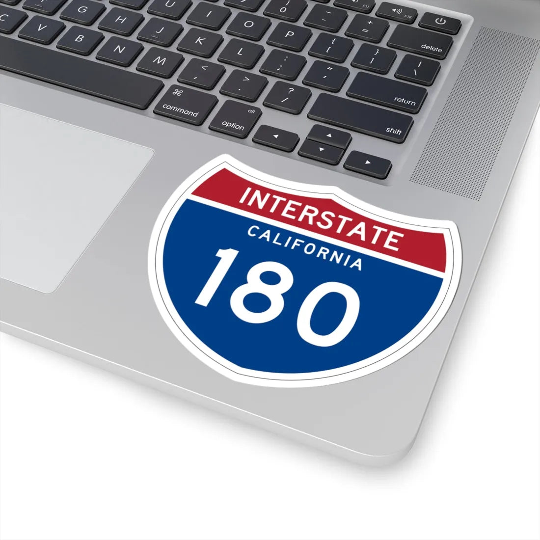 I-180 CA (California) (Road Sign) STICKER Vinyl Kiss-Cut Decal - The Sticker Space
