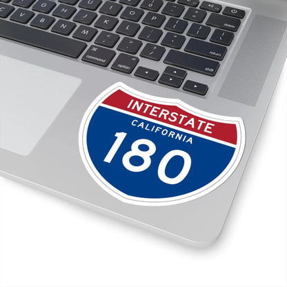 I-180 CA (California) (Road Sign) STICKER Vinyl Kiss-Cut Decal - The Sticker Space