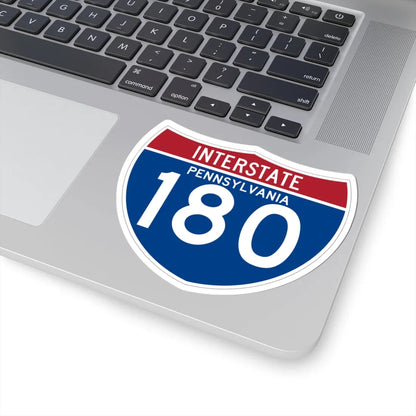 I-180 PA (Pennsylvania) (Road Sign) STICKER Vinyl Kiss-Cut Decal - The Sticker Space