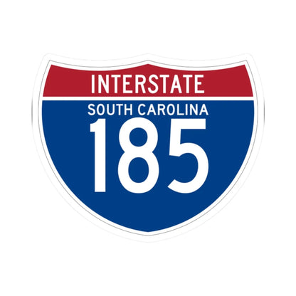 I-185 SC (South Carolina) (Road Sign) STICKER Vinyl Kiss-Cut Decal 2 Inch White - The Sticker Space