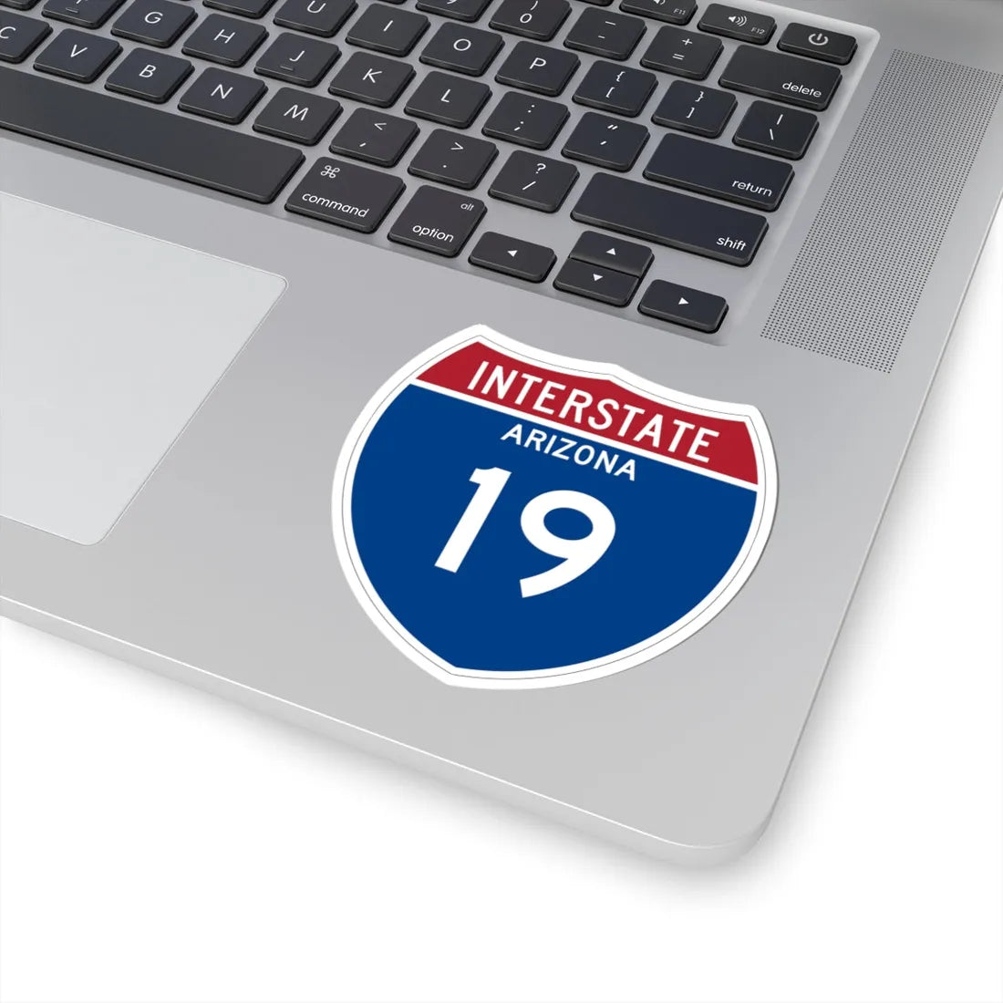 I-19 AZ Metric (Arizona) (Road Sign) STICKER Vinyl Kiss-Cut Decal - The Sticker Space