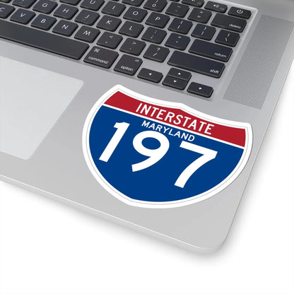 I-197 MD (Maryland) (Road Sign) STICKER Vinyl Kiss-Cut Decal - The Sticker Space