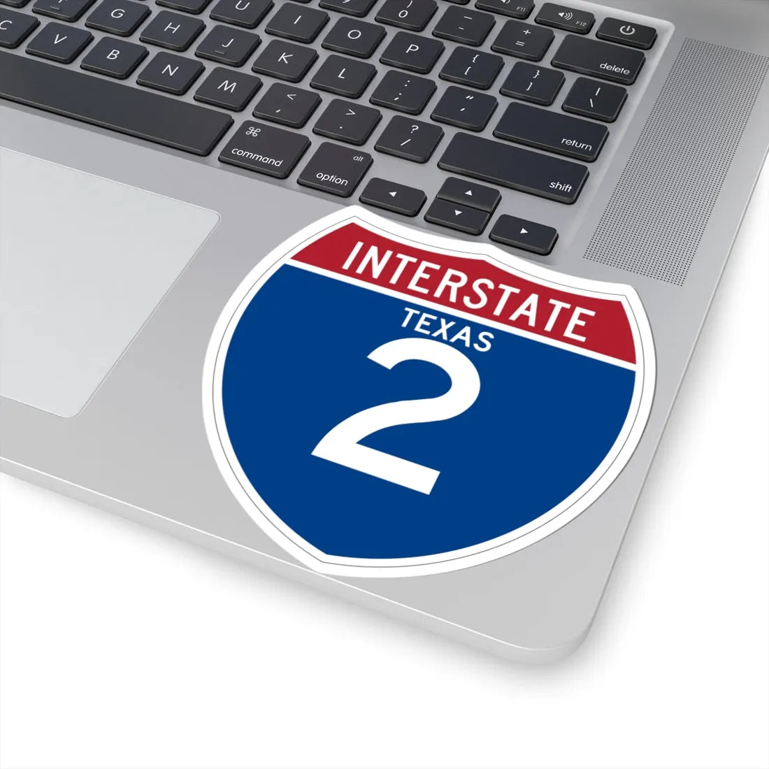 I-2 TX (Texas) (Road Sign) STICKER Vinyl Kiss-Cut Decal - The Sticker Space
