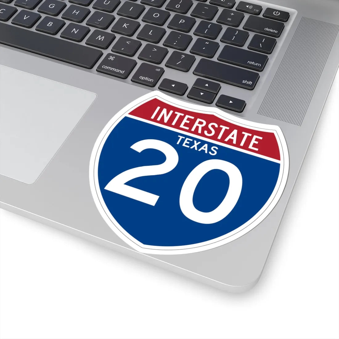 I-20 TX (Texas) (Road Sign) STICKER Vinyl Kiss-Cut Decal - The Sticker Space